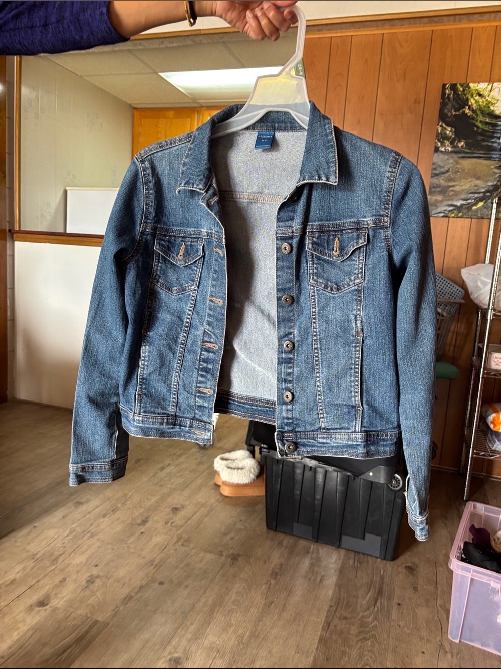Arizona Jean Company Blue Denim Jacket